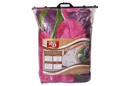 Одеяло Овечья шерсть ЗИМА (полиэстер,пакет с ручкой)